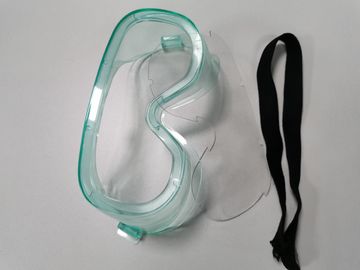 Anti Virus Plastic Eye Safety Goggles Anti Fog Scratch Resistant Safety Glasses